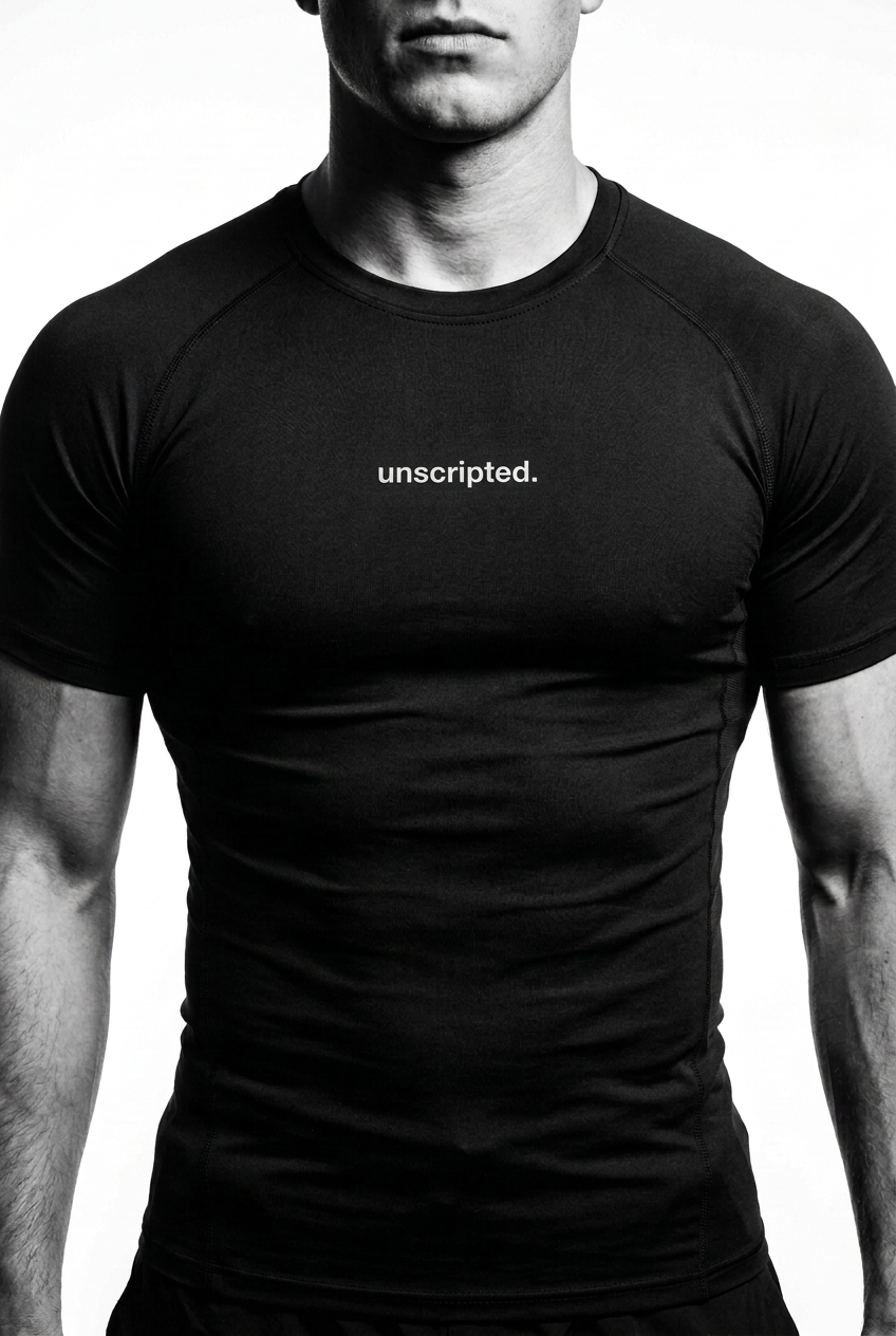 unscripted. ® Performance Compression Shirt